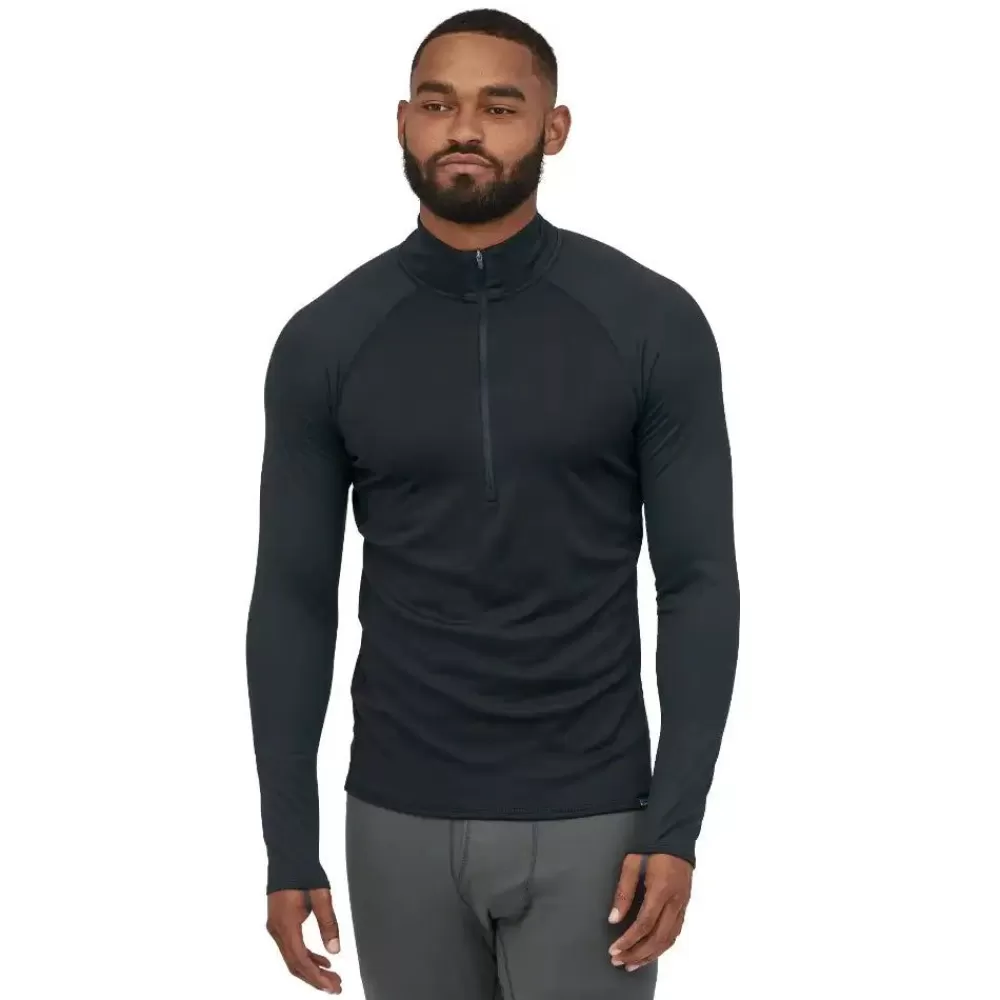 Fashion Capilene Midweight Zip-Neck Men'S Pitkähihaiset Paidat