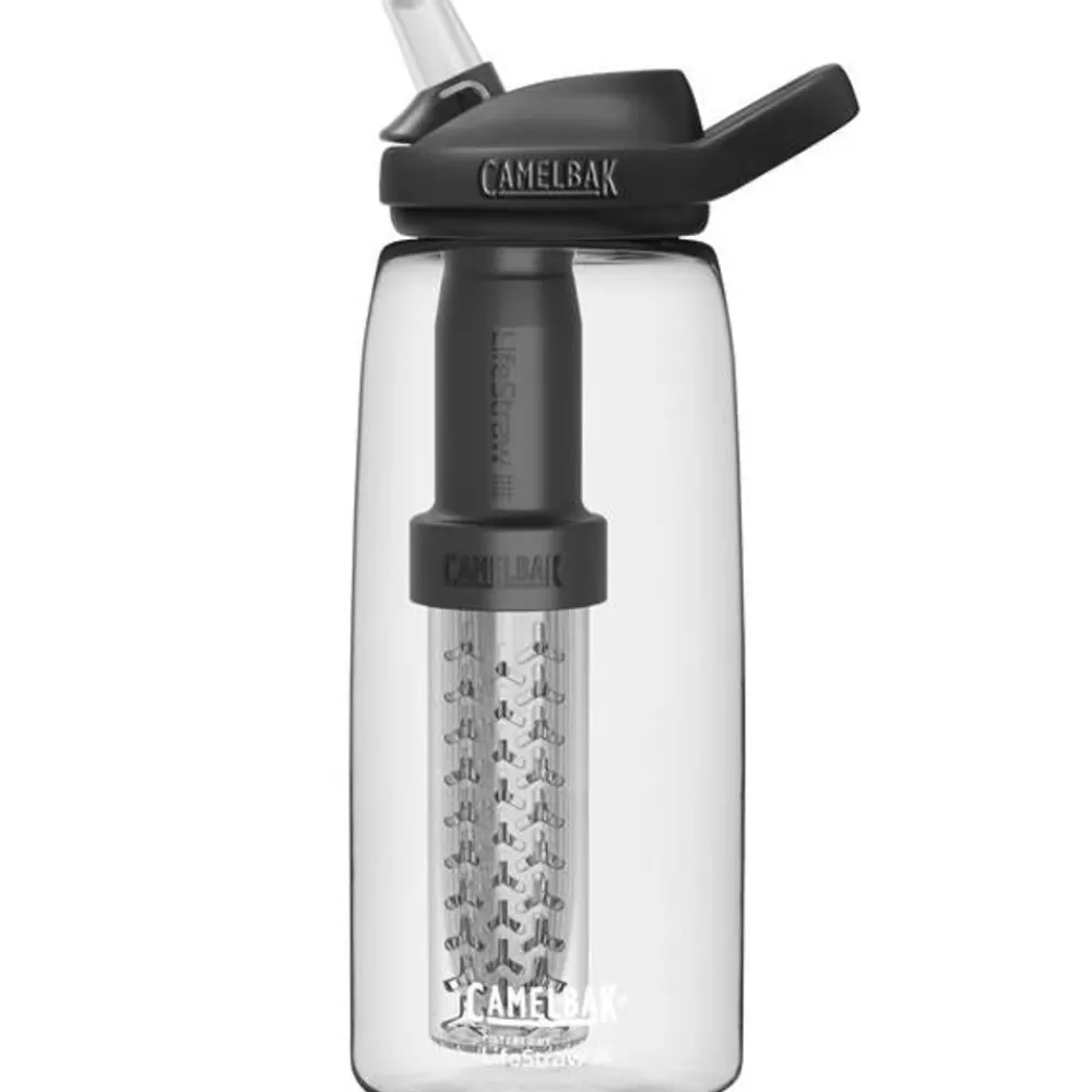Flash Sale Eddy+ 1L + Lifestraw Juomapullo Vedensuodattimella Juomapullot Ja Pussit