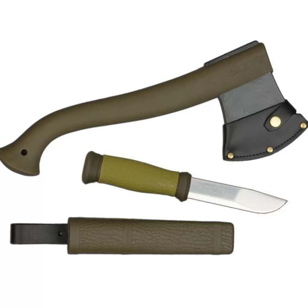 Best Outdoor Kit Vihrea Lahjapakkaus Kuivapussit, Kompassit Ja Muut Tarvikkeet