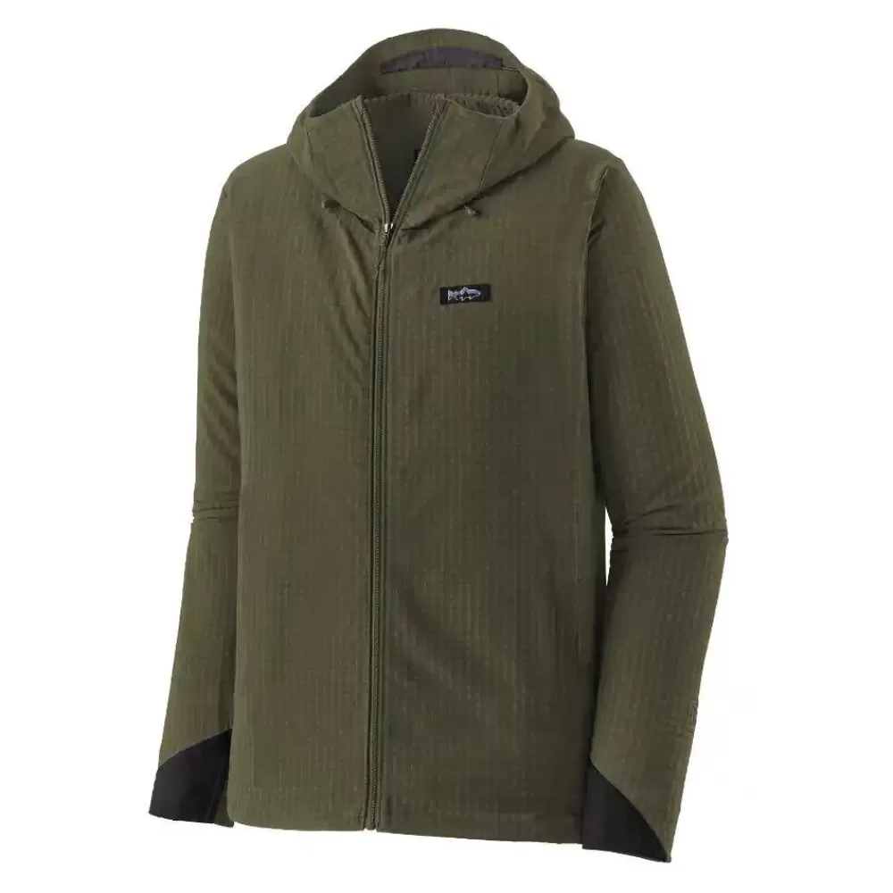 Online R1 Techface Fitz Roy Trout Hoody Men'S Hupparit